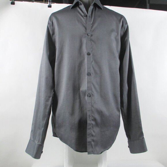 AWEARNESS KENNETH COLE GREY BUTTONDOWN SHIRT + TIE - Picture 5 of 16